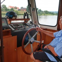 The captain of the ferry